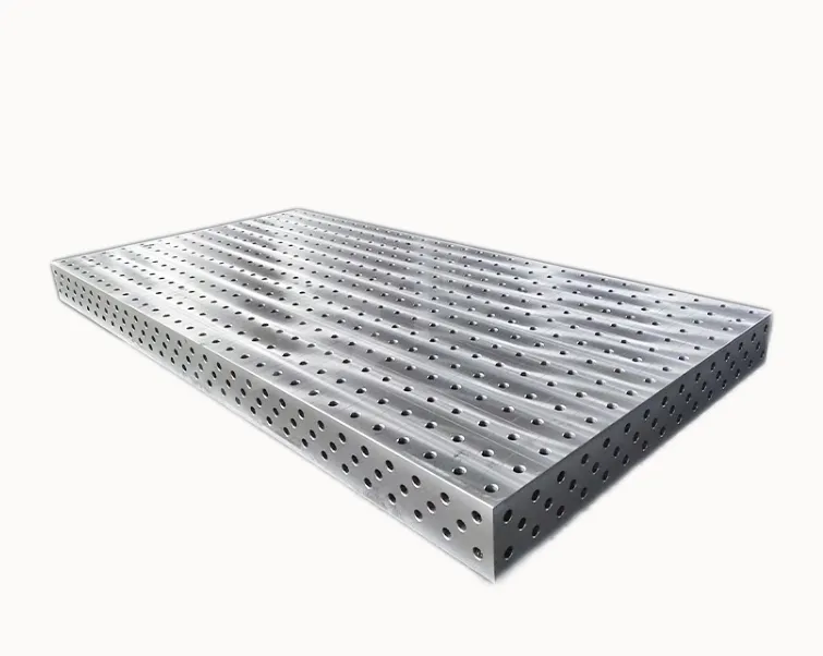 2400*1200*200 Steel Welding Table with Jigs and Fixture Accessories