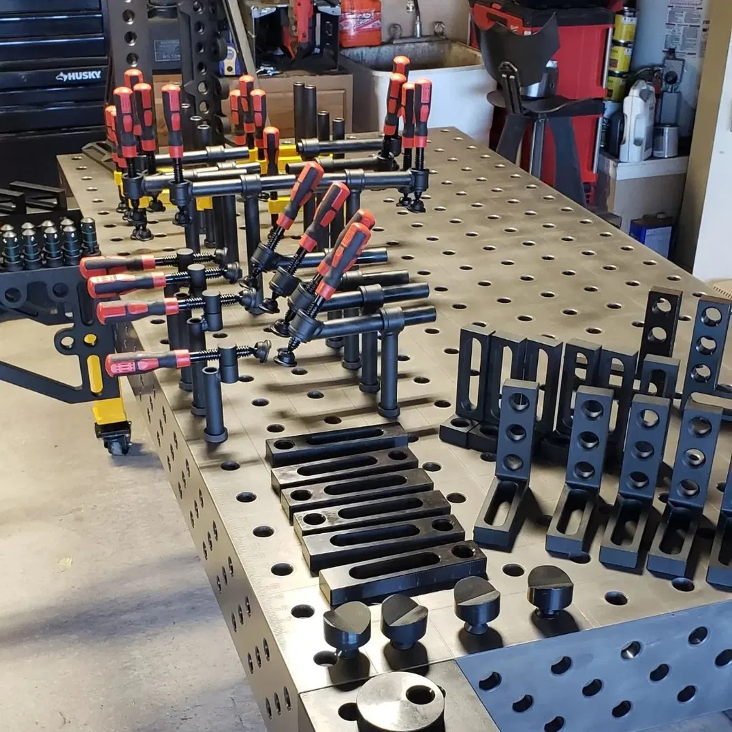 2400*1200 3D Steel Welding Table for Personal or Factory Welding