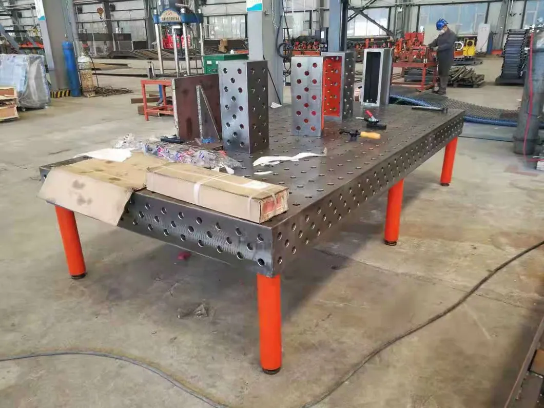 2D3d Cast Iron Steel Welded Table Good Quality Sturdy 16mm28mm
