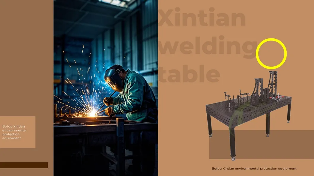 2D3d Welding Table Steel Welding Platform with Modular Welding Clamping System D16D28
