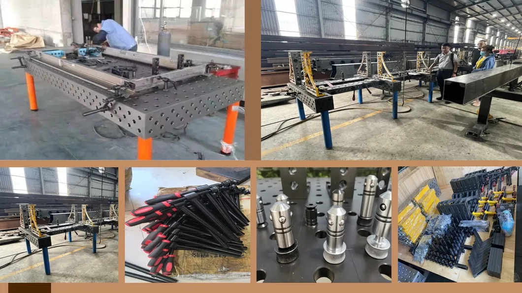 2D3d Welding Table Steel Welding Platform with Modular Welding Clamping System D16D28