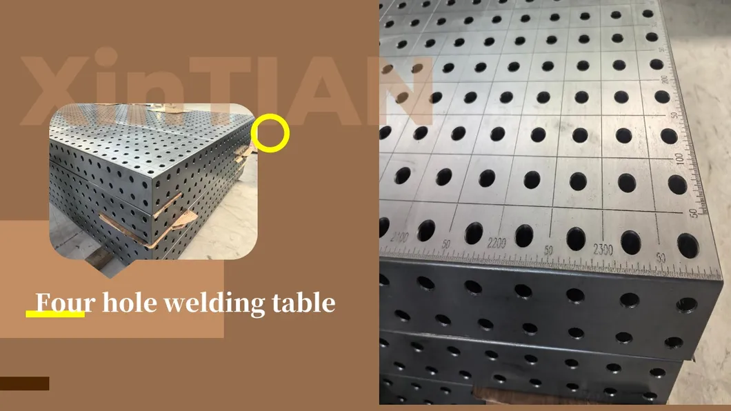 2D3d Welding Table Steel Welding Platform with Modular Welding Clamping System D16D28
