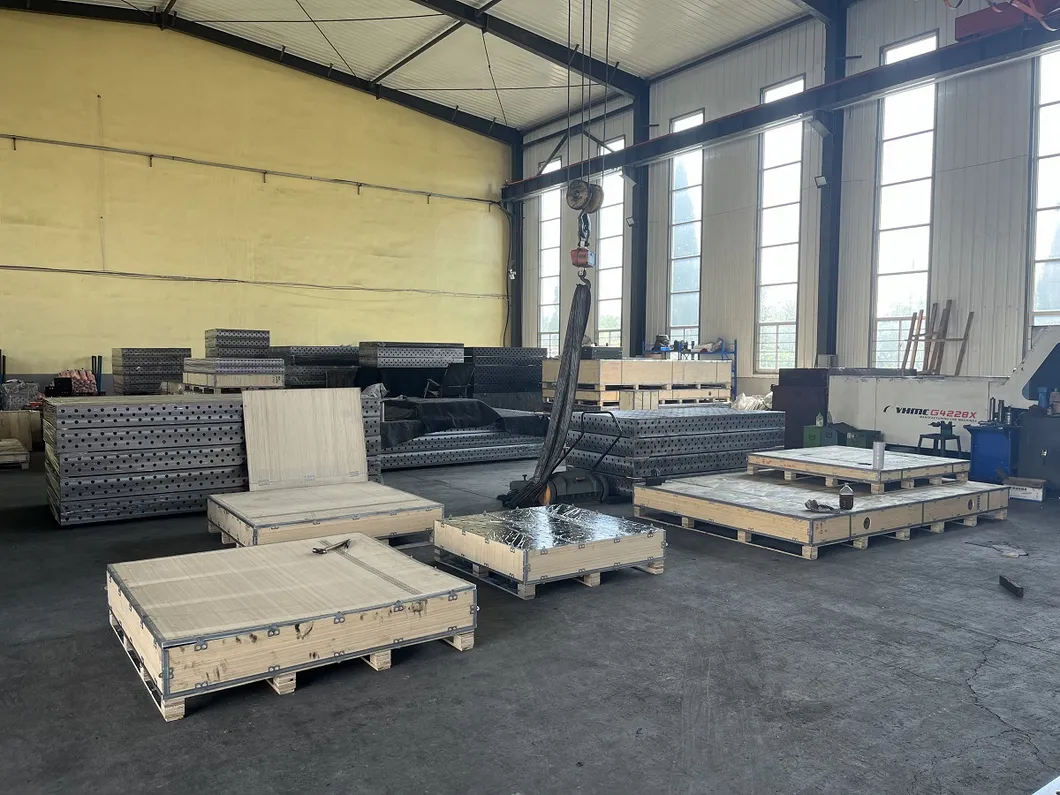 3D Flexible Q345 Welding Tables D16 Hole Workstation