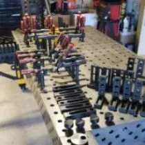 3D Flexible Q345 Welding Tables D16 Hole Workstation