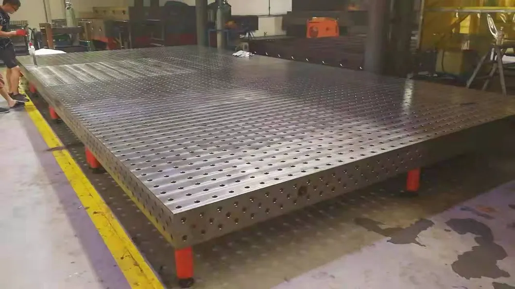 3D Stainless Steel Nitriding and Cast Iron Welding Table with Auxiliary Jig