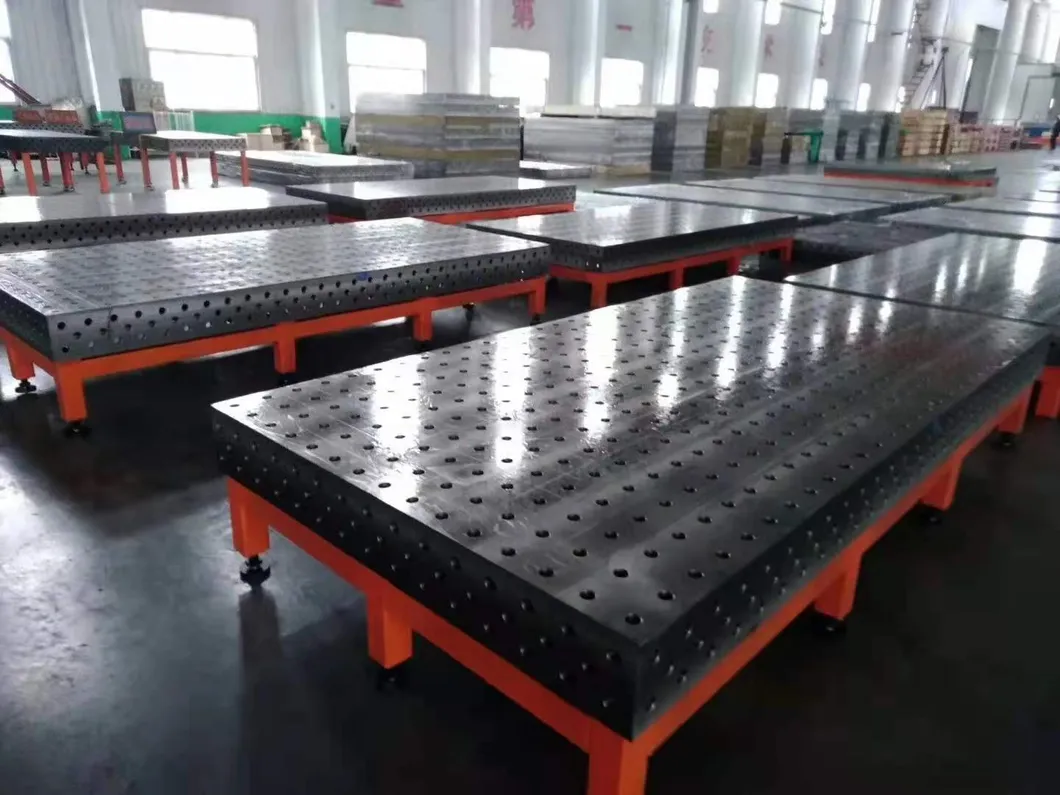 3D Stainless Steel Nitriding and Cast Iron Welding Table with Auxiliary Jig