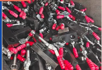 3D Welding Table Nitriding with Legs and Clamps