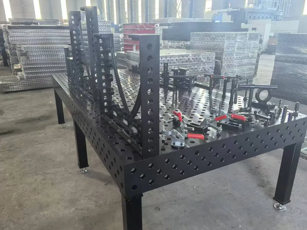 4000*2000 D16, D28 Cast Iron, Steel Welding Table Welding Fixture Work Table
