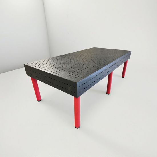 Modular Cast Iron Welding Fixture with Clamps 2D 3D Steel Welded Table