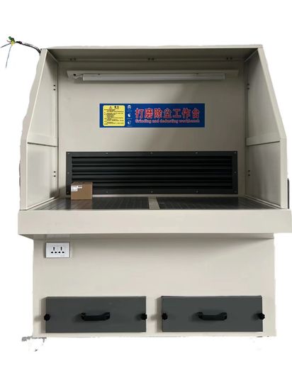Explosion Proof Polishing Workbench Dust Collector Grinding Table Portable Downdraft Table