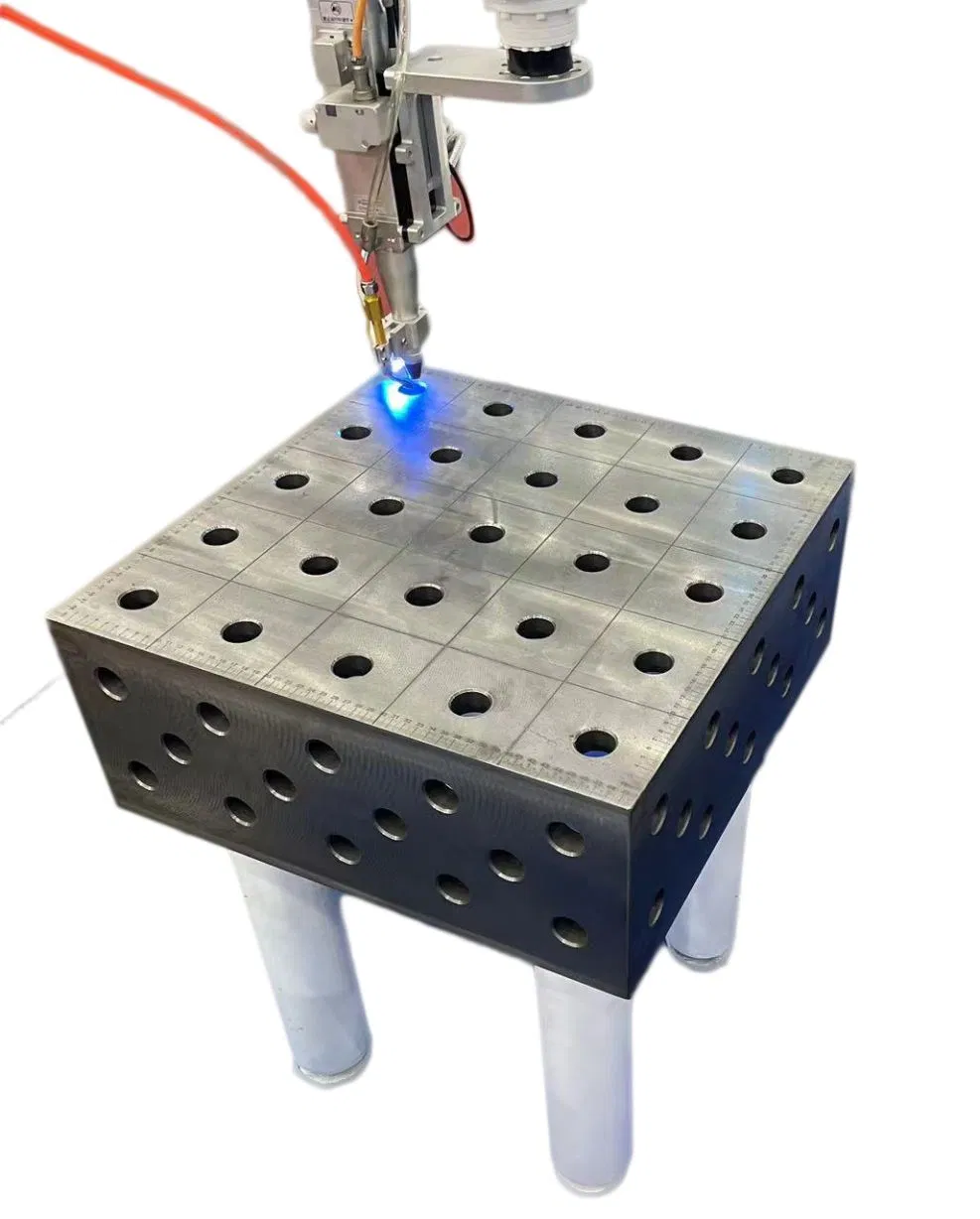 Adjustable Rotating Welding Table Accessories 3D Modular Welding Table 28mm 16mm Cast Iron Steel