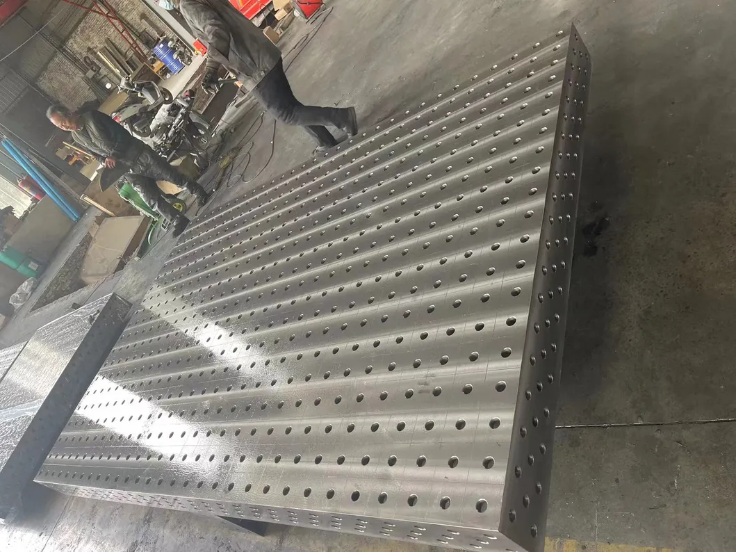 Adjustable Rotating Welding Table Accessories 3D Modular Welding Table 28mm 16mm Cast Iron Steel