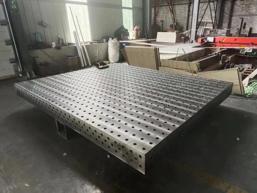 Adjustable Rotating Welding Table Accessories 3D Modular Welding Table 28mm 16mm Cast Iron Steel