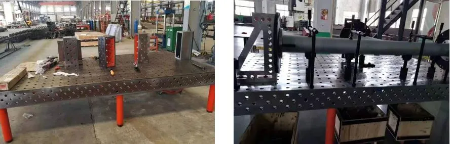 Cast Iron Welding Fixture Table Top Quality Automatic Welding Table