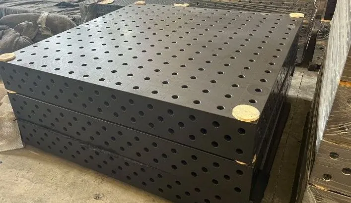 Cast Iron Welding Fixture Table Top Quality Automatic Welding Table