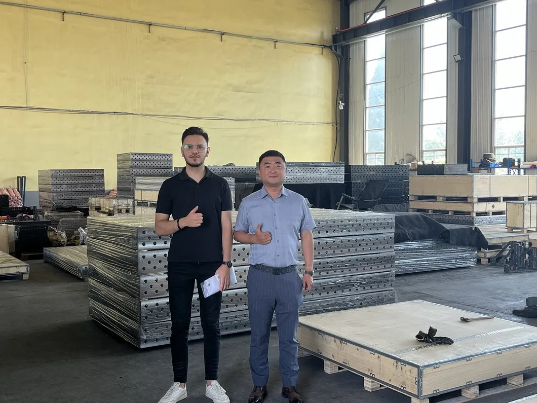 Customisable Cast Iron Welding Fixtures Porous Welding Tables