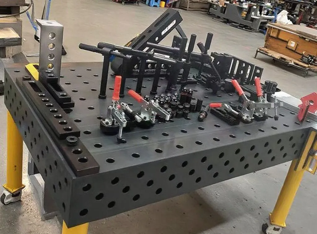 Customizable High Quality Flexible 3D Welding Table Welding Stations