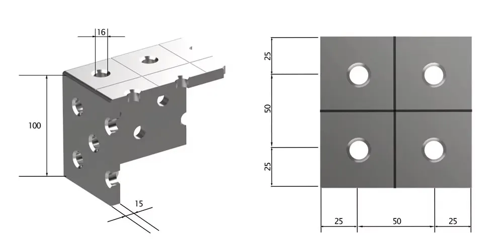 Customizable High Quality Flexible 3D Welding Table Welding Stations