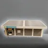 Customized Brand New Metal Polished Flat Downdraft Table