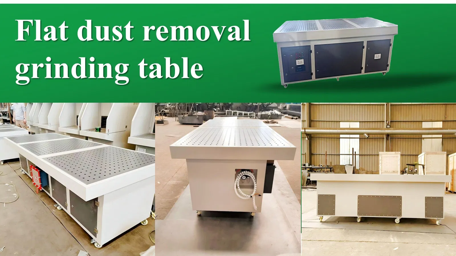 Customized Brand New Metal Polishing Flat Grinding Dust Collection System