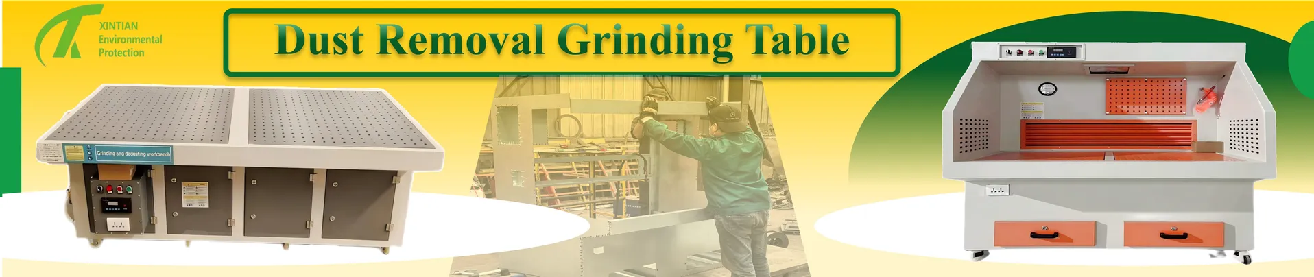 Customized Brand New Metal Polishing Flat Grinding Dust Collection System