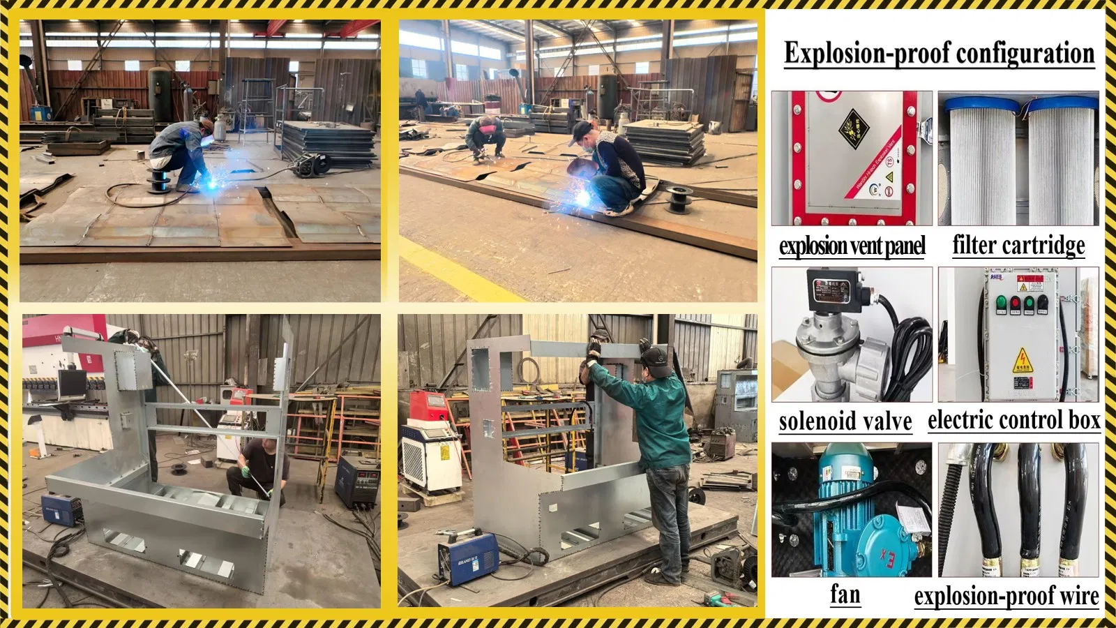 Customized Brand New Metal Polishing Flat Grinding Dust Collection System