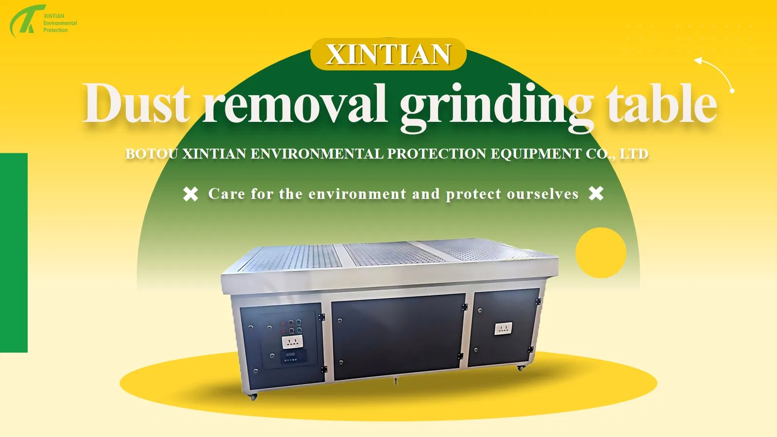 Customized Brand New Metal Polishing Flat Grinding Dust Collection System