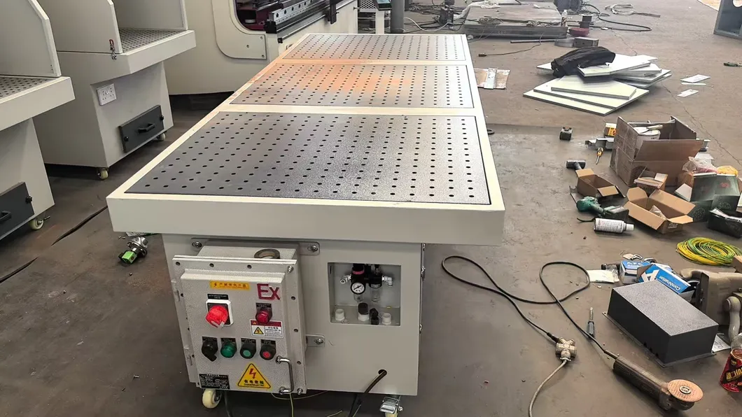 Customized Dust Removal Grinder Table for Grinding and Polishing