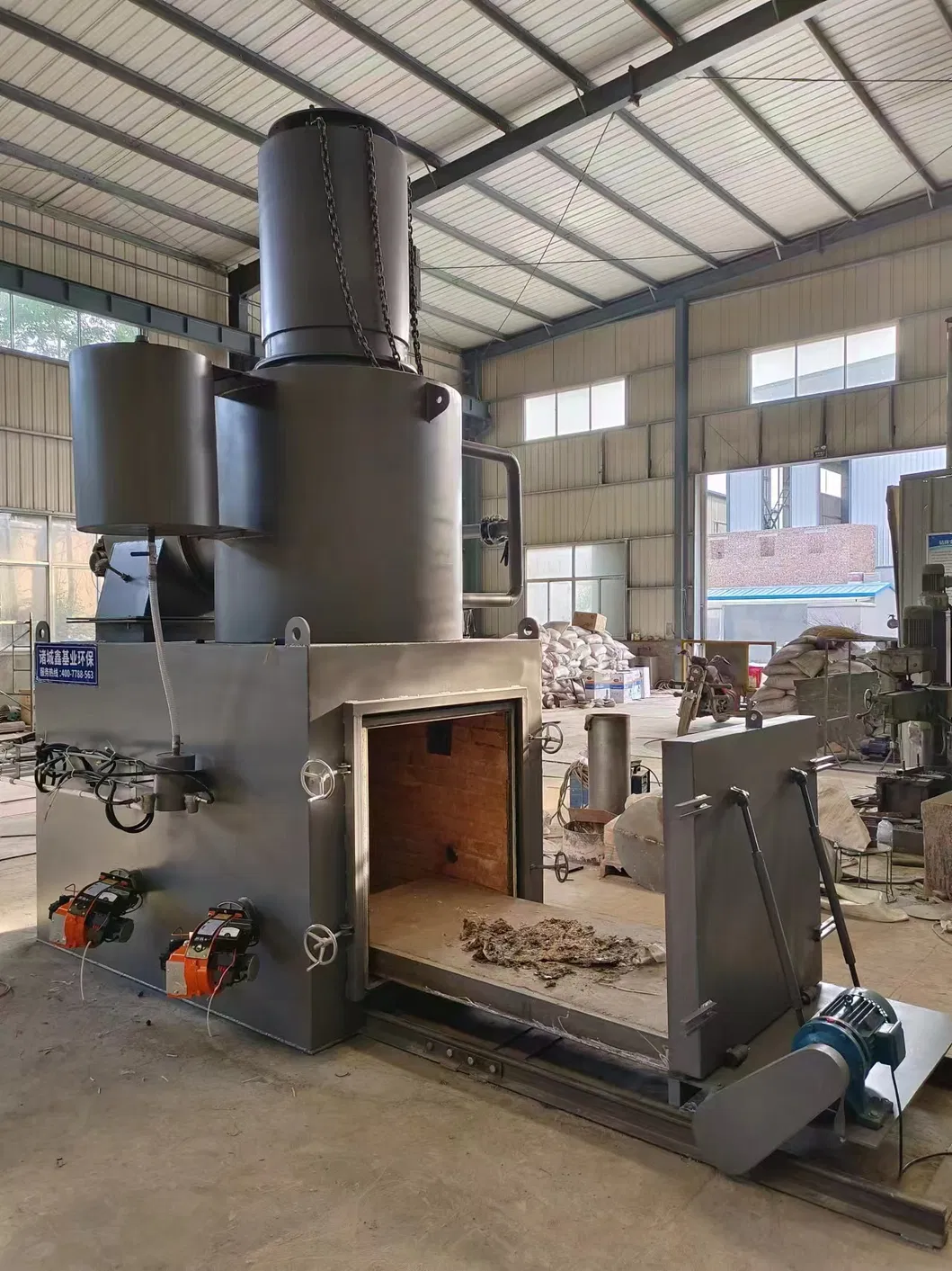 Customized Smoke Purification Garbage Incinerator Animal Crematorium Dust Collector