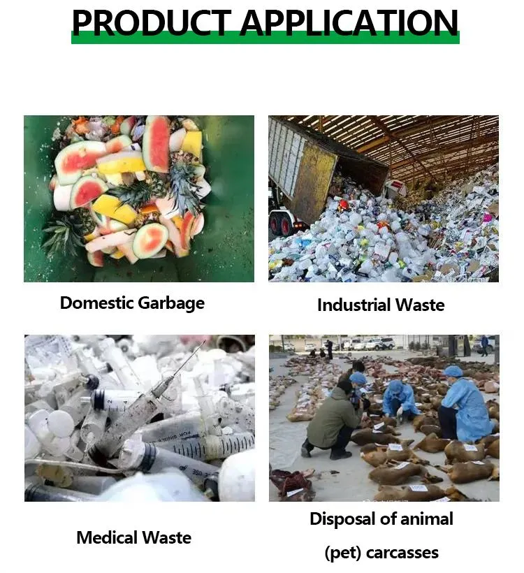 Customized Smoke Purification Garbage Incinerator Animal Crematorium Dust Collector
