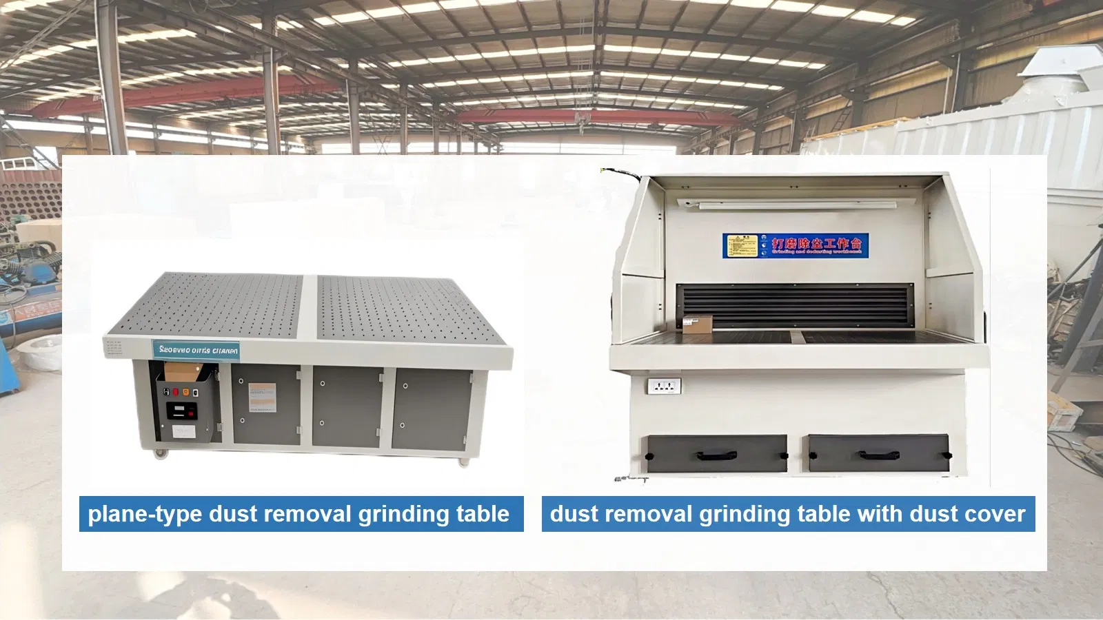 Explosion-Proof Downdraft Table for Grinding and Polishing Workbench Dust Collector Grinding Table