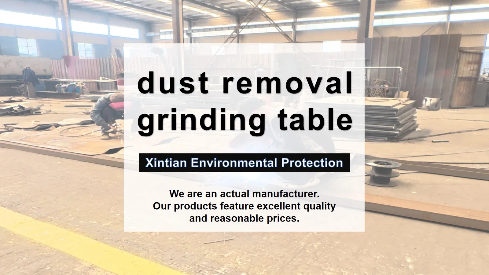 Explosion-Proof Downdraft Table for Grinding and Polishing Workbench Dust Collector Grinding Table