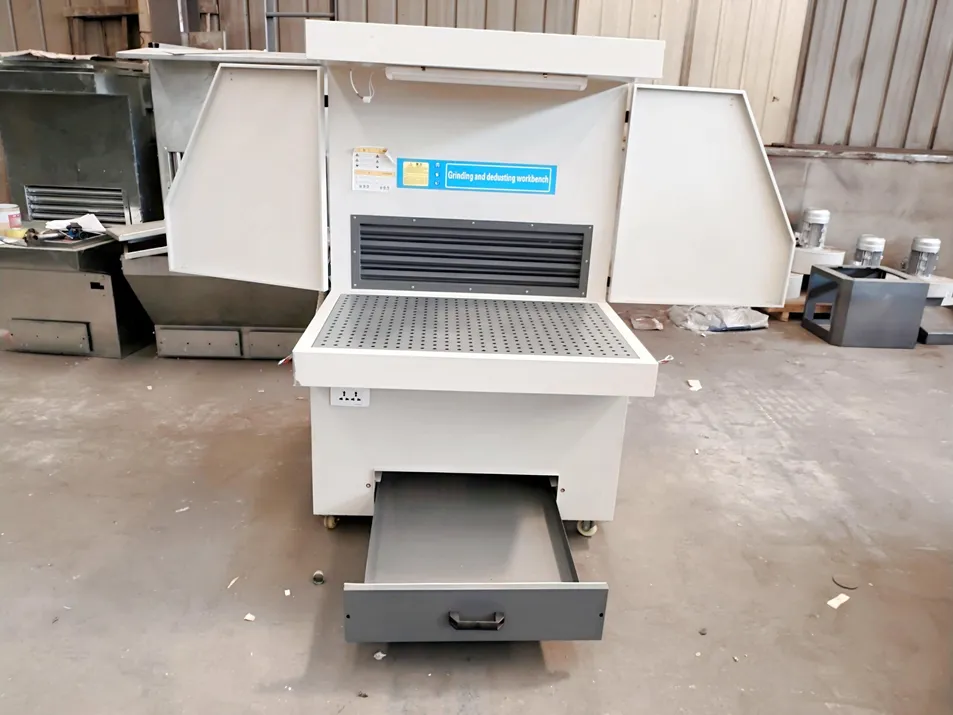 Explosion Proof Downdraft Workbench for Grinding and Polishing Workbench Flat Dust Collector Grinding Table