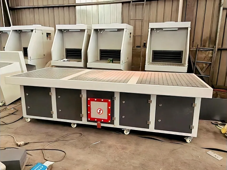 Explosion Proof Downdraft Workbench for Grinding and Polishing Workbench Flat Dust Collector Grinding Table