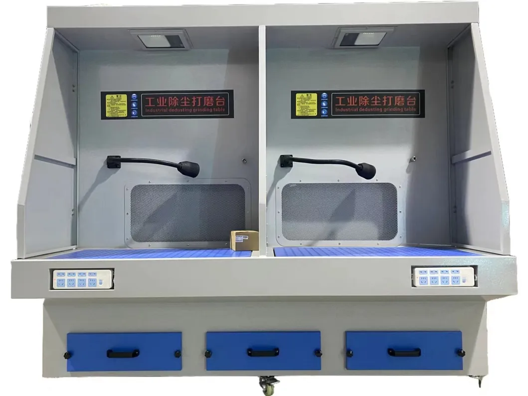 Explosion Proof Downward Suction Workbench and Dry Grinding Dust Collection Platform, Capable of Handling Flammable and Explosive Dust