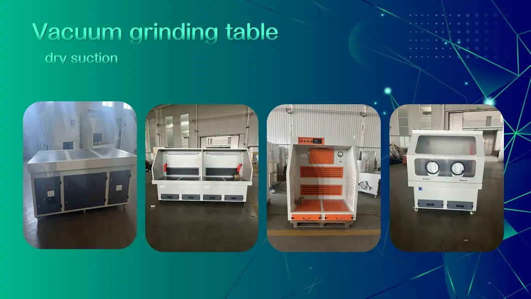 Explosion-Proof Dust Removal Grinding Table, Replaceable Filter Element, Good Dust Removal Effect
