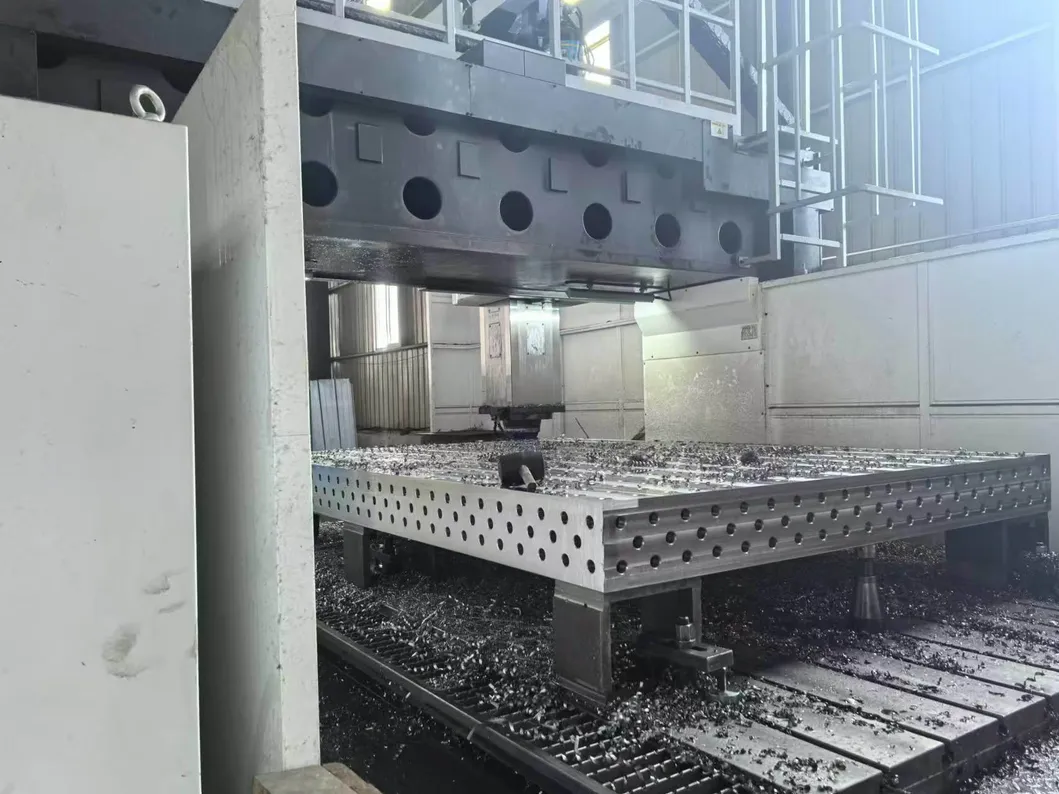 Factory Direct Sale Cast Iron Steel Welding Table Fixing Fixture Welding Station Workbench