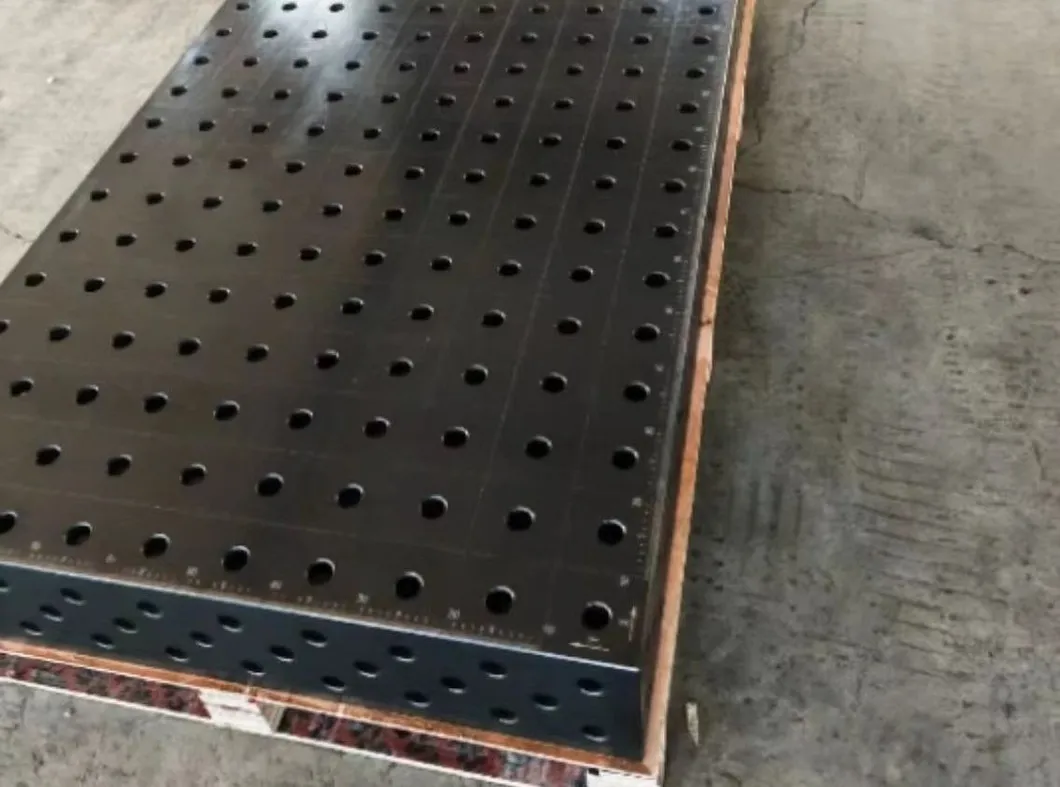 Factory Direct Sales 2400X1200 3D Steel Welding Table Welding Fixture Work Table
