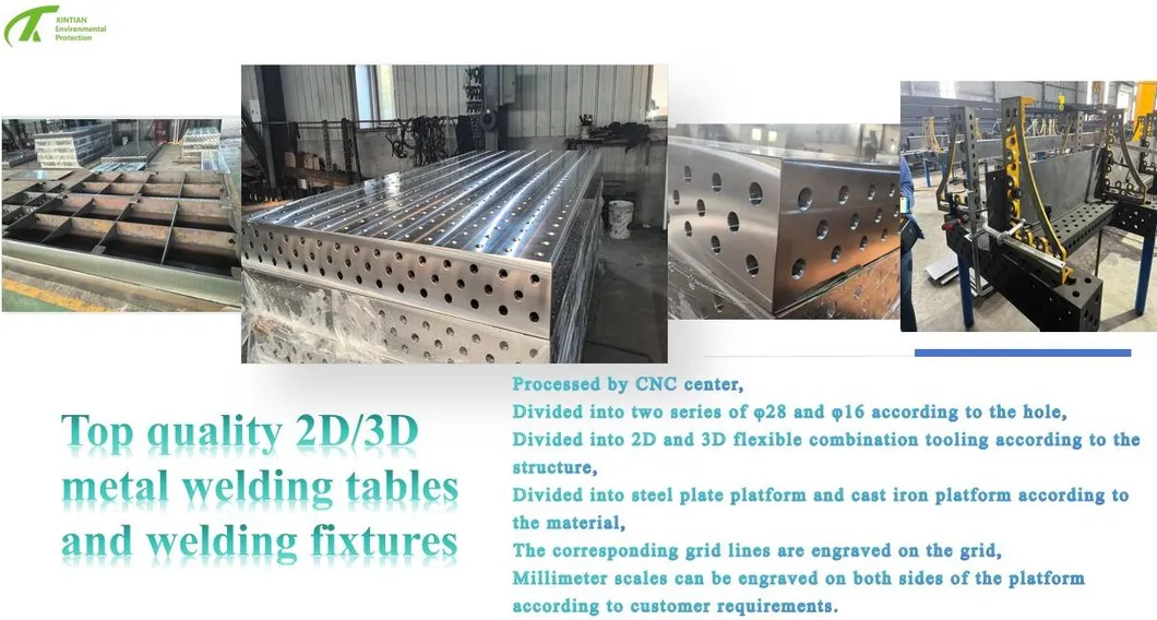 Factory Direct Sales 3D Welding Table Fixing Fixture Steel Nitrided