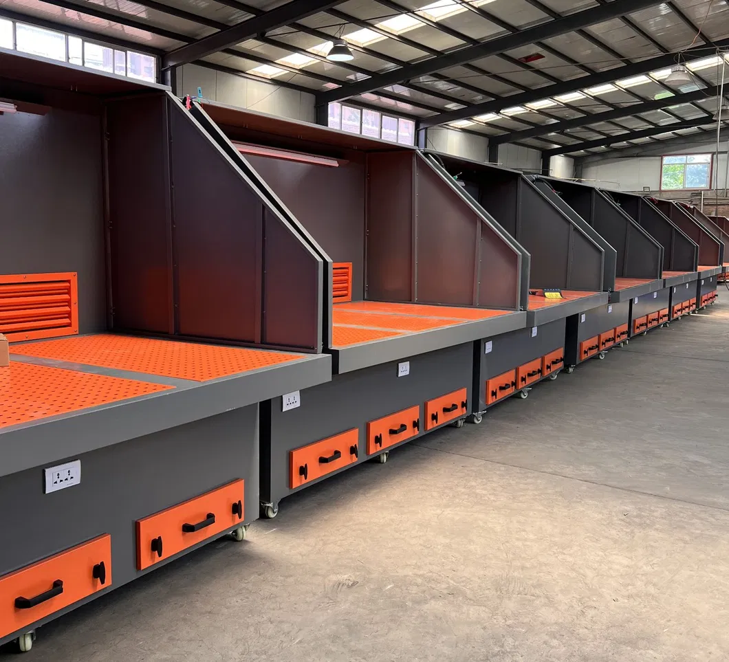 Flat Vacuum Grinding and Polishing Table Dry Type Customizable