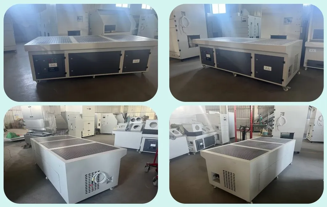 Flat Vacuum Grinding and Polishing Table Dry Type Customizable