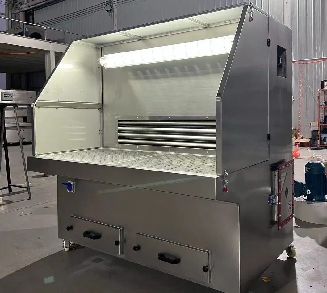 Flat Vacuum Grinding and Polishing Table Dry Type Customizable