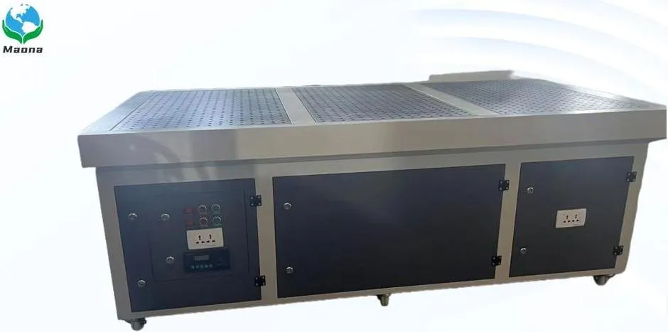 Flat Vacuum Grinding and Polishing Table Dry Type Customizable