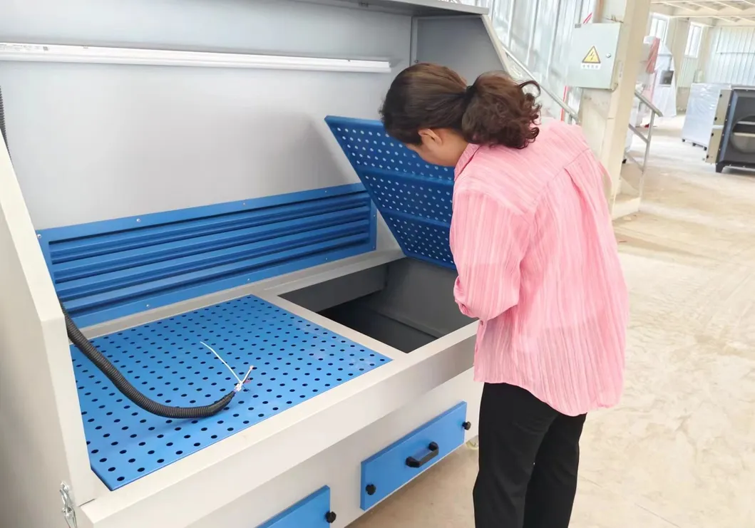 Flat Vacuum Grinding and Polishing Table Dry Type Customizable