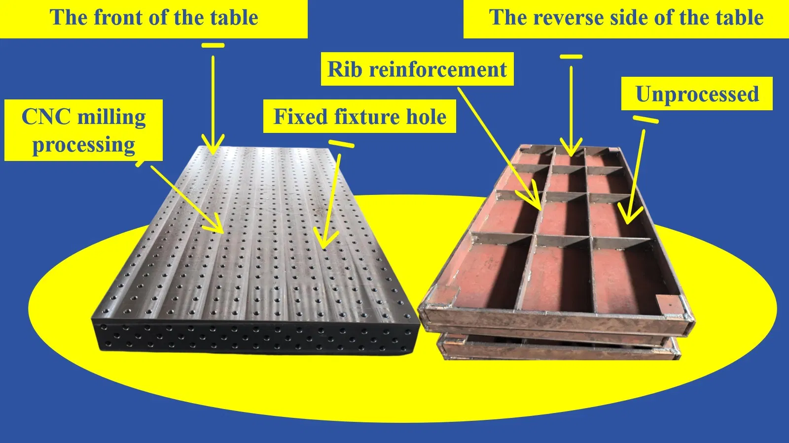 Good Quality Welding Table Cast Iron Platform High Precision Welding Measurement