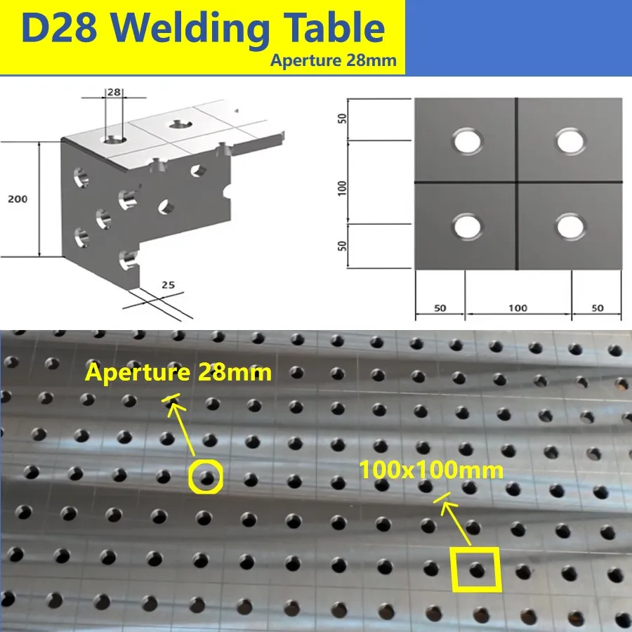 Good Quality Welding Table Cast Iron Platform High Precision Welding Measurement