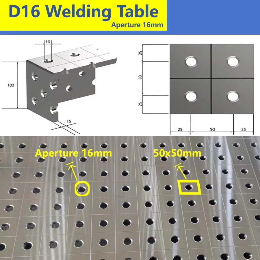 Good Quality Welding Table Cast Iron Platform High Precision Welding Measurement
