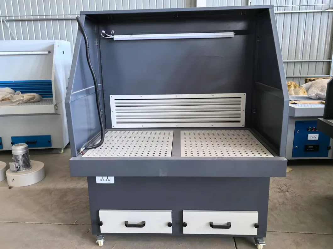 Grinding and Dust Removal Workbench Polishing Downdraft Grinding and Welding Workbench