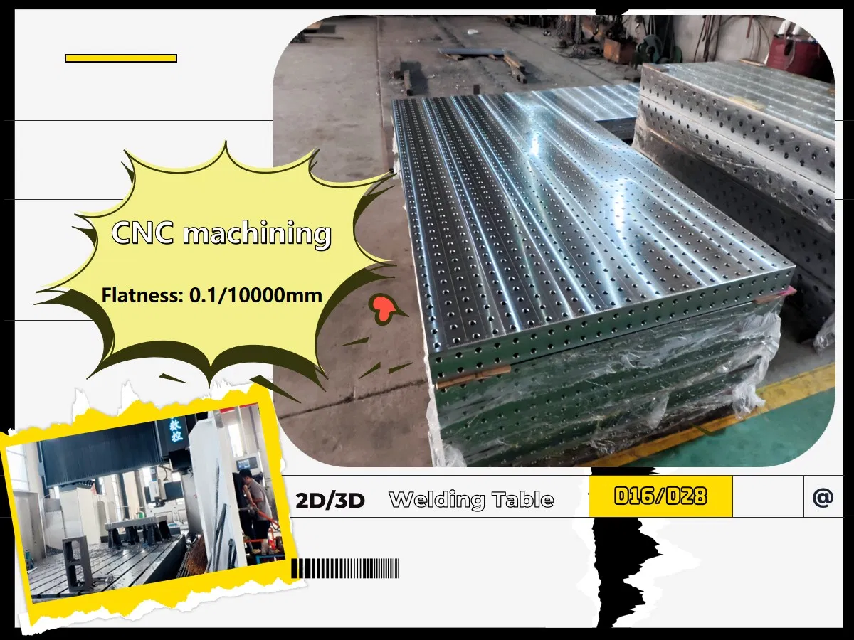 High Quality 2D3d Welding Table Positioning Fixture Welding Machine Workbench