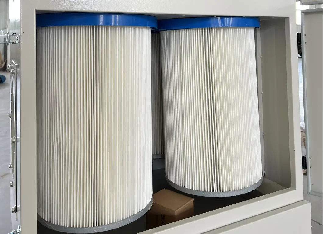 High Suction Mobile Pulse Wet Filter Cartridge Dust Collector
